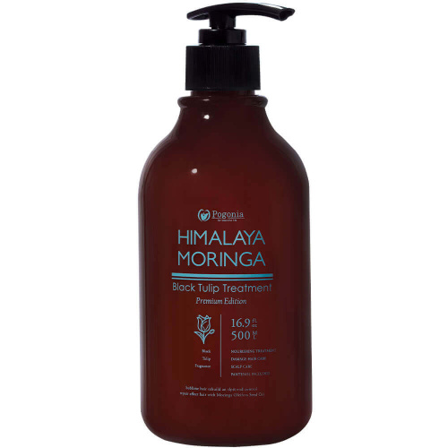Кондиционер с маслом моринги для окрашенных волос Pogonia Himalaya Moringa Black Tulip Treatment