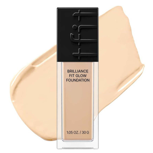 Тональная основа с сияющим финишем TFIT Brilliance Fit Glow Foundation C01 Porcelain