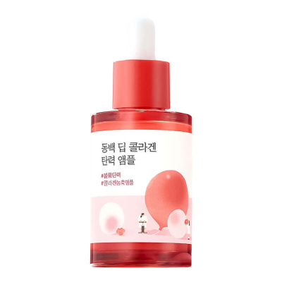 Укрепляющая коллагеновая ампула с камелией Round Lab Camellia Deep Collagen Firming Ampoule