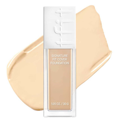 Тональная основа с матовым финишем TFIT Signature Fit Cover Foundation C01 Porcelain