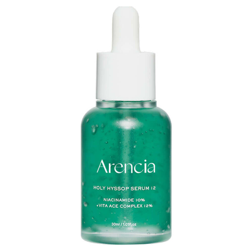 Осветляющая сыворотка с экстрактом иссопа и 10% ниацинамида Arencia Holy Hyssop Serum 12