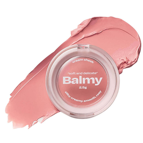 Кремовые румяна с бархатным финишем alternative stereo Balmy Cream Cheek 01 Baby Rose