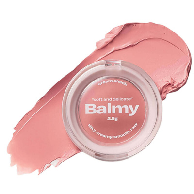 Кремовые румяна с бархатным финишем alternative stereo Balmy Cream Cheek 01 Baby Rose