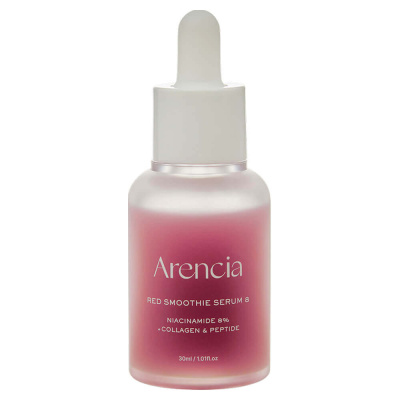 Увлажняющая сыворотка с 8% ниацинамида Arencia Fresh Red Smoothie Serum 8