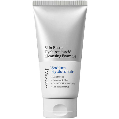 Пенка для умывания с гиалуроновой кислотой JMsolution Skin Boost Hyaluronic Cleansing Foam 1.5