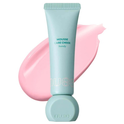 Компактные жидкие румяна nuse Mousse Care Cheek Handy 02 Fairy Blush