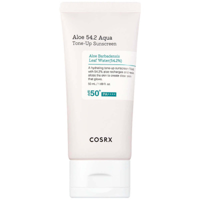 Тонирующий санскрин с алоэ COSRX Aloe 54.2 Aqua Tone-Up Sunscreen SPF50+ PA++++