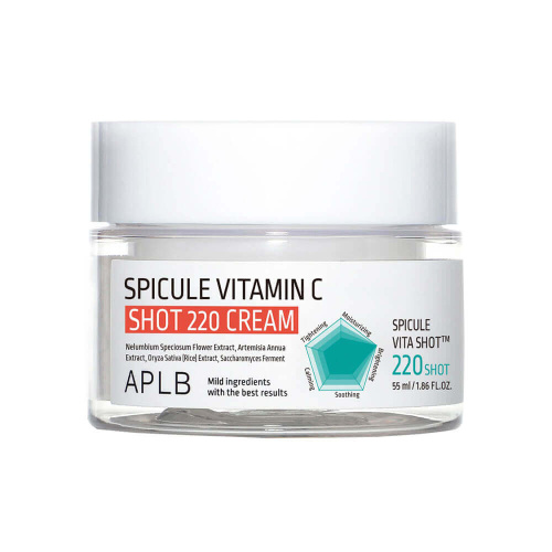 Обновляющий крем с микроиглами и витамином С APLB Spicule Vitamin C Shot 220 Cream