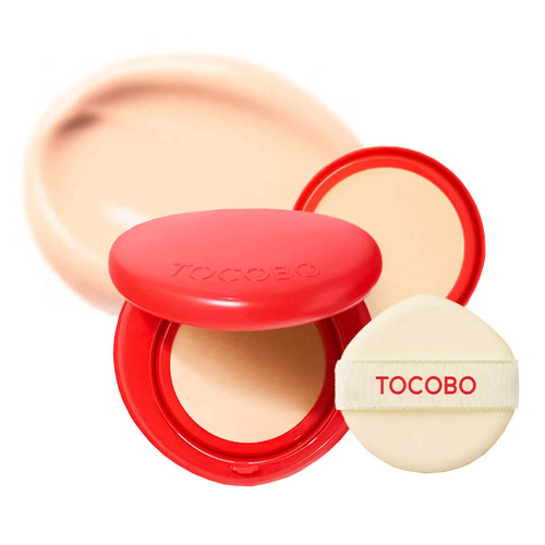 Кушон с натуральным сияющим финишем Tocobo Apple Dewy Fit Cushion SPF50+ PA++++ 19 Cream