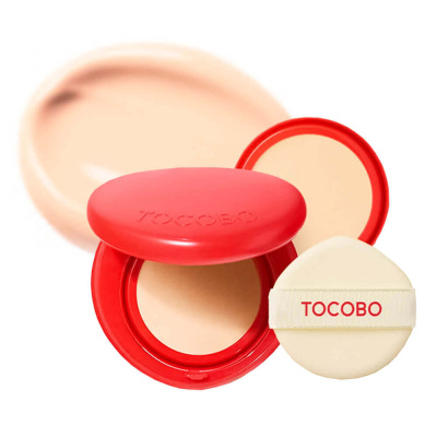 Кушон с натуральным сияющим финишем Tocobo Apple Dewy Fit Cushion SPF50+ PA++++ 19 Cream