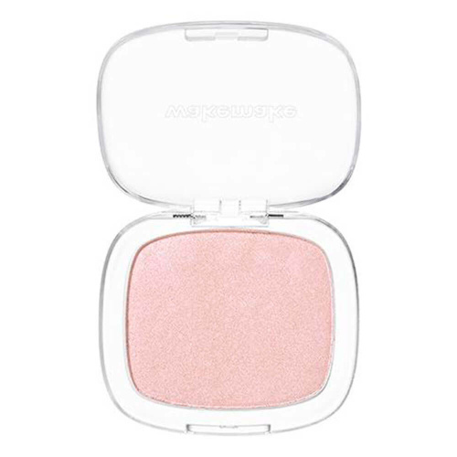 Компактный хайлайтер с шелковистым финишем WAKEMAKE Sheer Breeze Highlighter 01 Pearly Beige