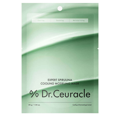 Охлаждающая альгинатная маска со спирулиной Dr.Ceuracle Expert Spirulina Cooling Modeling Mask