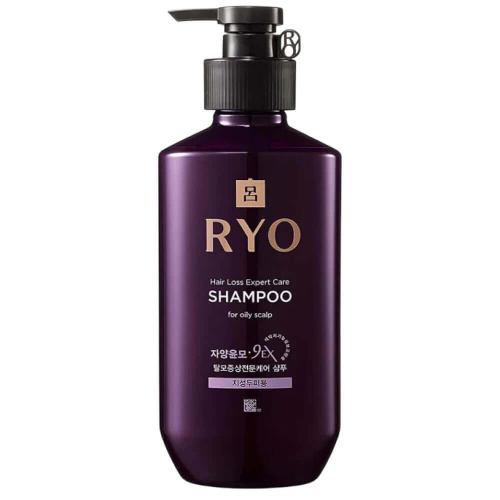 Лечебный шампунь от выпадения для жирной кожи головы RYO Hair Loss Expert Care Shampoo For Oily Scalp