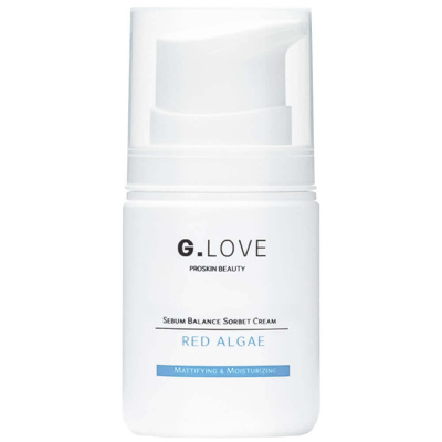 Себорегулирующий крем-сорбет с водорослями и комбучей G.Love Sebum Balance Sorbet Cream Red Algae