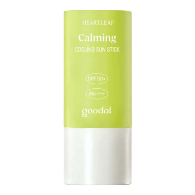 Солнцезащитный стик для чувствительной кожи Goodal Heartleaf Calming Cooling Sun Stick SPF 50+ PA++++