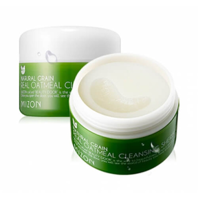 Овсяный щербет для умывания Mizon Real Oatmeal Cleansing Sherbet