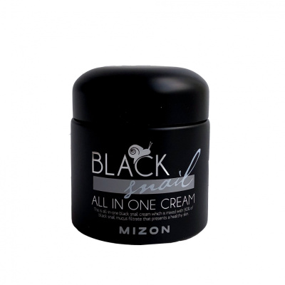 Крем для лица с экстрактом черной улитки Mizon Black Snail All In One Cream 75 ml