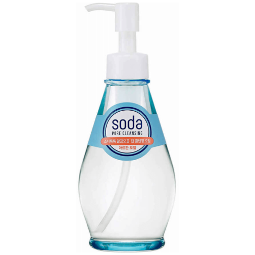 Очищающее масло для снятия макияжа Holika Holika Soda Tok Tok Clean Pore Deep Cleansing Oil