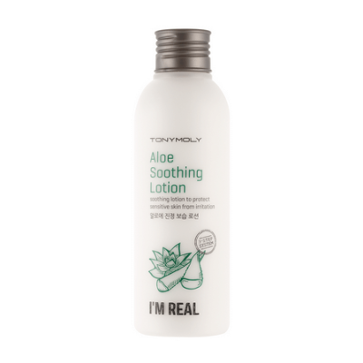 Лосьон-эмульсия для лица с экстрактом алоэ Tony Moly I'm Real Aloe Soothing Lotion