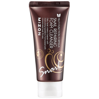 Пенка для умывания с фильтратом улитки Mizon Snail Repairing Foam Cleanser