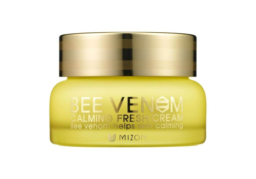 Крем для лица с прополисом и пчелиным ядом Mizon Bee Venom Calming Fresh Cream