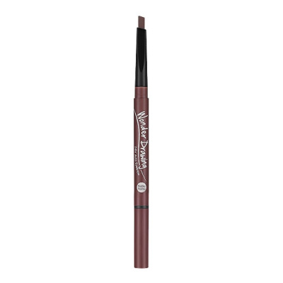 Автоматический карандаш для бровей с щеточкой Holika Holika Wonder Drawing 24hr Auto Eyebrow 04 Red Brown