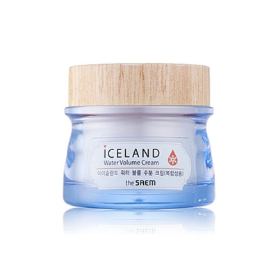 Минеральный крема для лица The Saem Iceland Water Volume Cream for combination skin