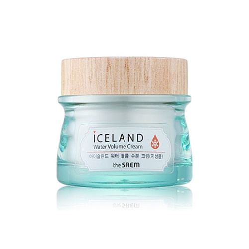 Минеральный крема для лица The Saem Iceland Water Volume Cream for oily skin