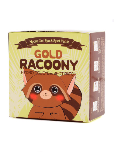 Гидрогелевые патчи Secret Key Gold Racoony Hydrogel Eye & Spot Patch