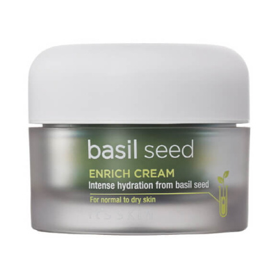 Питательный крем с экстрактом базилика It`s Skin Basil Seed Enrich Cream