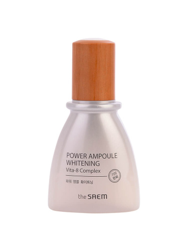 Ампульная эссенция для лица с эффектом сияния The Saem Power Ampoule Whitening