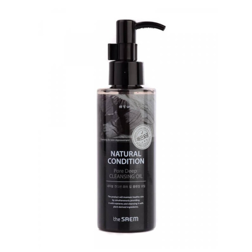 Гидрофильное масло для глубокого очищения пор The Saem Natural Condition Pore Deep Cleansing Oil