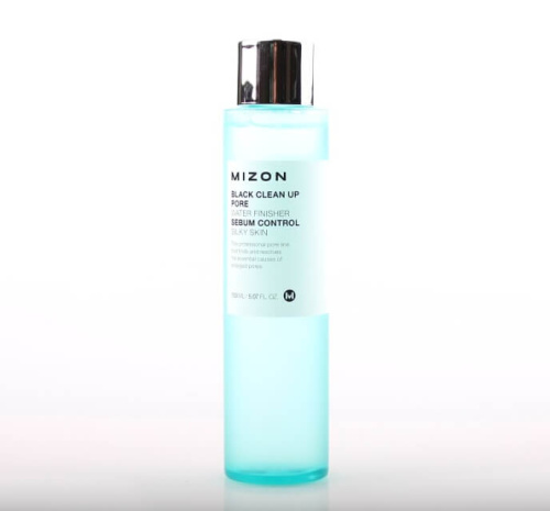 Очищающий тоник для лица Mizon Black Clean Up Pore Water Finisher