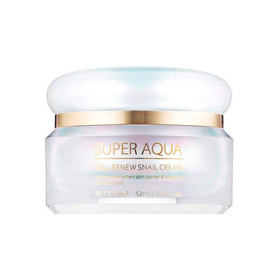 Регенерирующий крем для лица с экстрактом улитки Missha Super Aqua Cell Renew Snail Cream