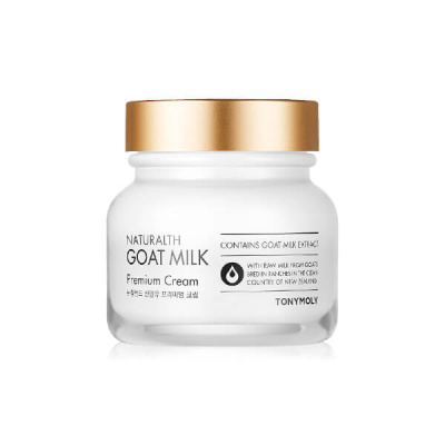 Питательный крем для лица с козьим молоком Tony Moly Naturalth Goat Milk Premium Cream