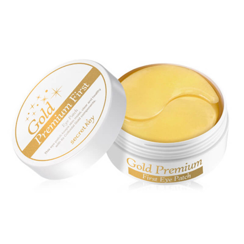Гидрогелевые патчи для век с золотом Secret Key Gold Premium First Eye Patch
