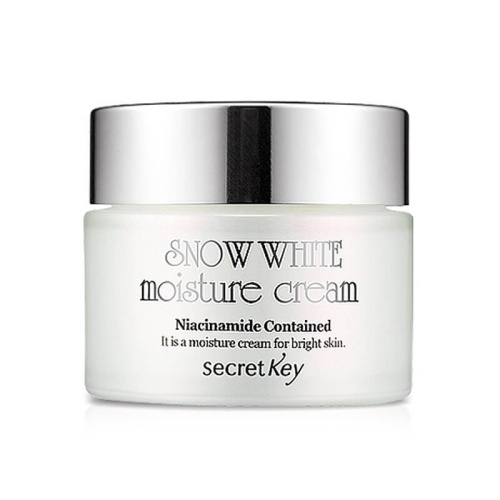 Осветляющий увлажняющий крем с жемчужной пудрой Secret Key Snow White Moisture Cream