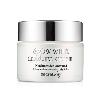 Осветляющий увлажняющий крем с жемчужной пудрой Secret Key Snow White Moisture Cream