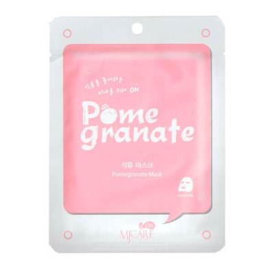 Тканевые маски для лица Mijin Care Mask Pomegranate - Гранат