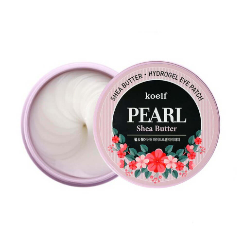 Гидрогелевые патчи для глаз с маслом ши и жемчугом Koelf Pearl & Shea Butter Eye Patch