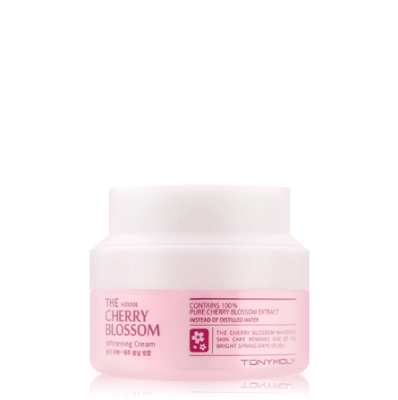Осветляющий крем для лица с экстрактом вишни Tony Moly The Hayan Cherry Blossom Whitening Cream