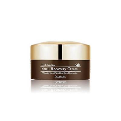 Регенерирующий крем с муцином улитки Deoproce Snail Recovery Cream