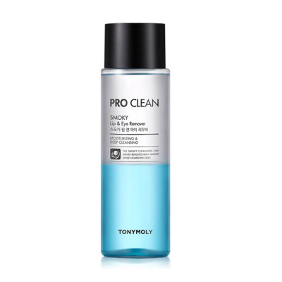 Двухфазное средство для снятия макияжа с губ и глаз Tony Moly Pro Clean Smoky Lip & Eye Remover - 100 мл