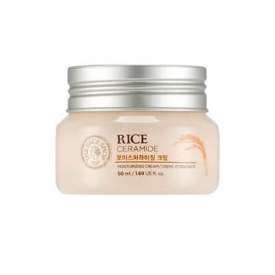 Увлажняющий рисовый крем для лица с керамидами The Face Shop Rice Ceramide Moisturizing Cream