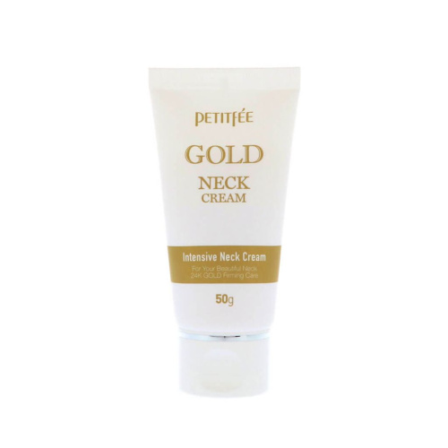 Омолаживающий крем для шеи с золотом Petitfee Gold Neck Cream