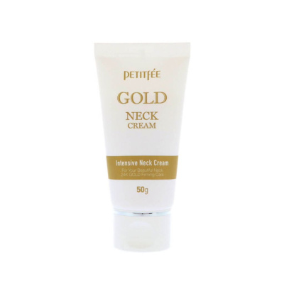 Омолаживающий крем для шеи с золотом Petitfee Gold Neck Cream