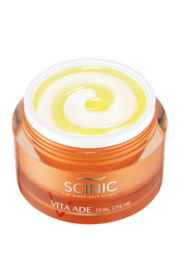 Крем для лица с витаминным комплексом Scinic Vita Ade Dual Cream