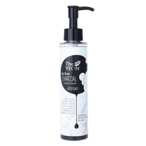 Очищающее масло 2-в-1 с древесным углём The Yeon Lotus Flower Charcoal Transform Cleanser