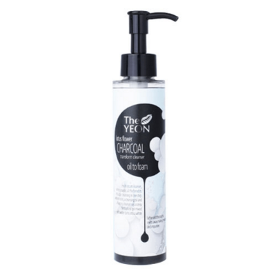 Очищающее масло 2-в-1 с древесным углём The Yeon Lotus Flower Charcoal Transform Cleanser