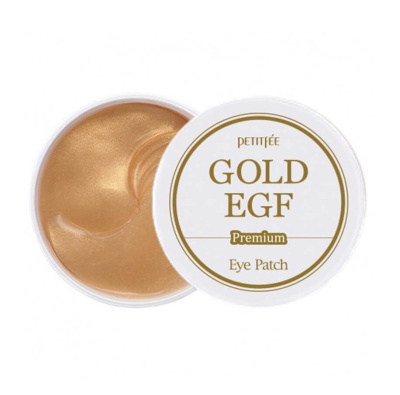 Гидрогелевые патчи для век с золотом и EGF Petitfee Premium Gold & EGF Eye Patch